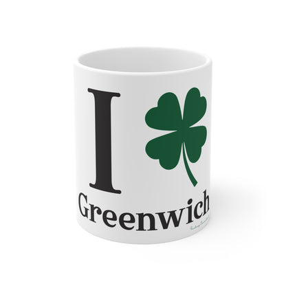 I Clover Greenwich Mug 11oz