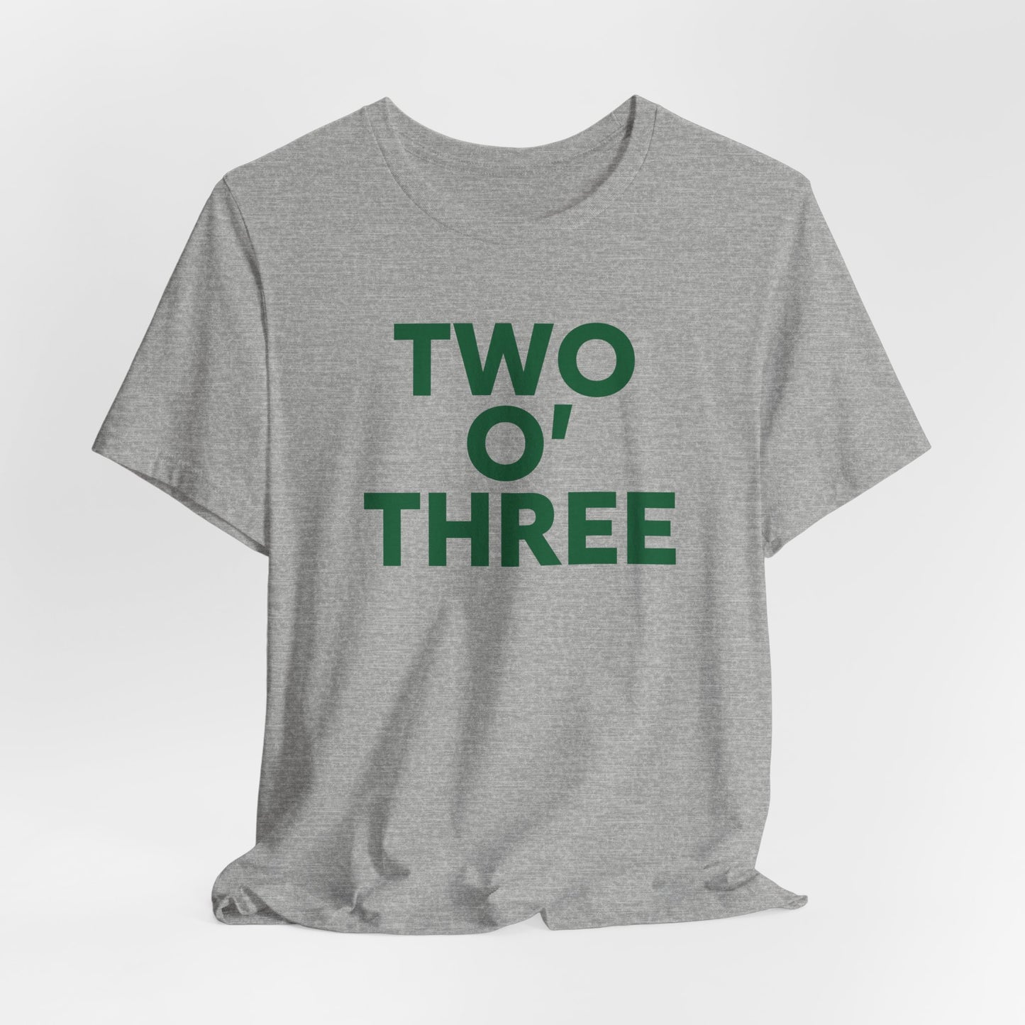Two O’ Three Unisex Jersey Short Sleeve T-Shirt Lucky Green – St. Patrick’s Day