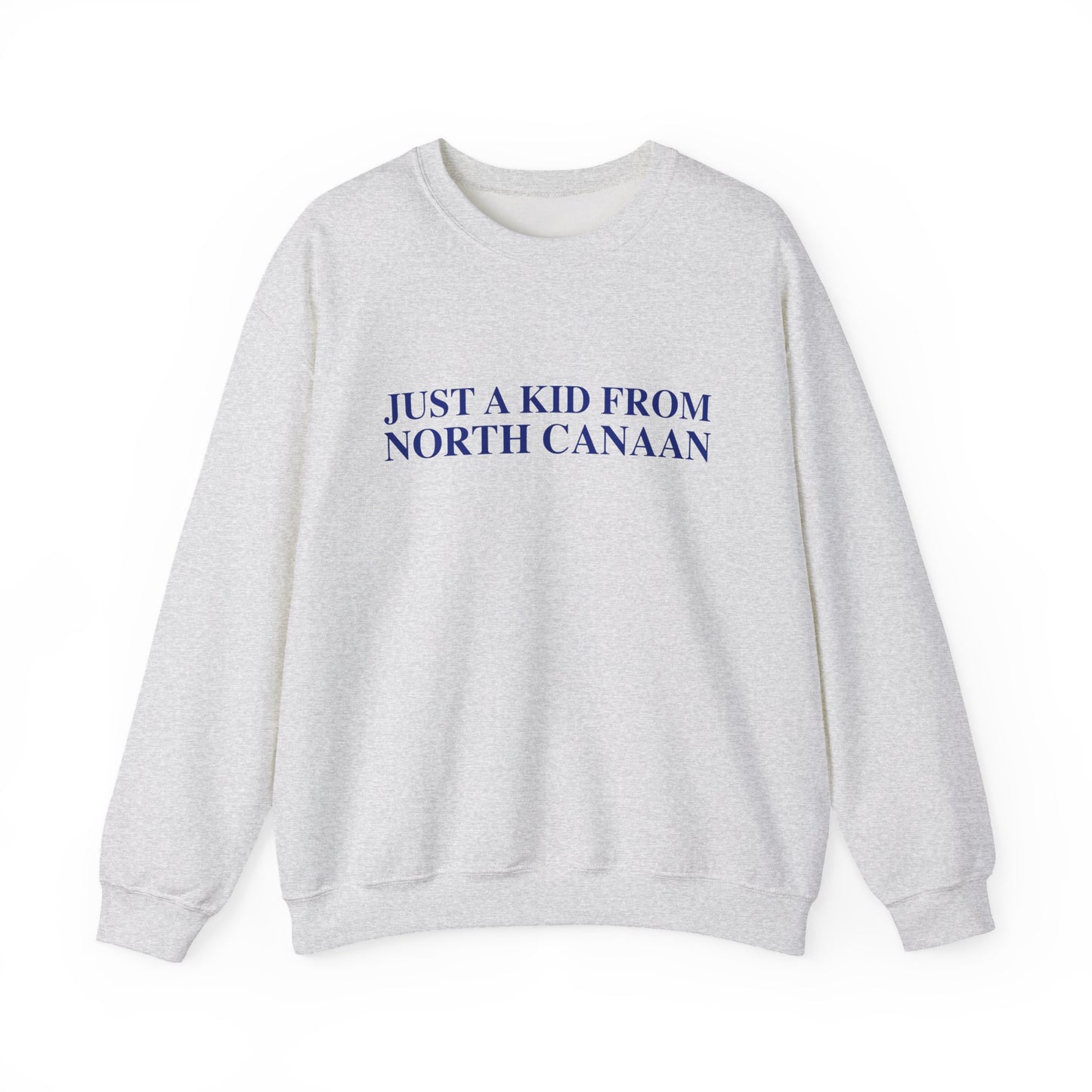 Just a kid from North Canaan Unisex Heavy Blend™ Crewneck Sweatshirt