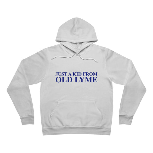 Just a kid from Old Lyme Unisex Sponge Fleece Pullover Hoodie