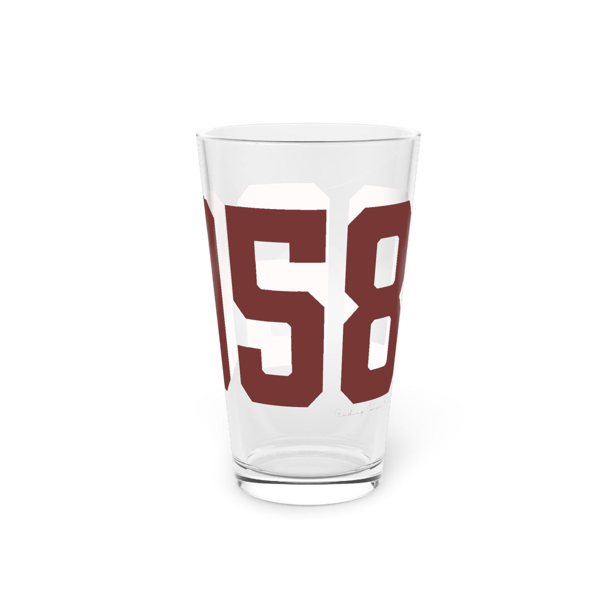 06058 Norfolk Connecticut Zip Code Pint Glass, 16oz