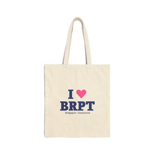 I Heart BRPT Cotton Canvas Tote Bag