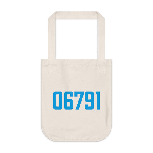 06791 Harwinton Connecticut Zip Code Organic Canvas Tote Bag