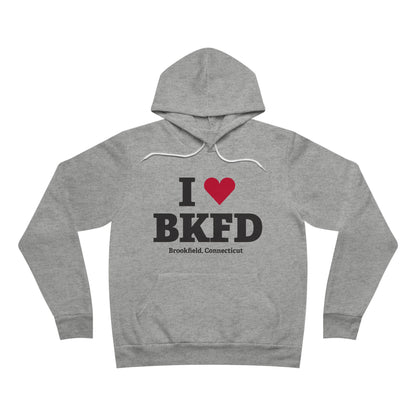 I Heart BKFD Unisex Sponge Fleece Pullover Hoodie