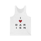 Darien Vision Unisex Jersey Tank Top