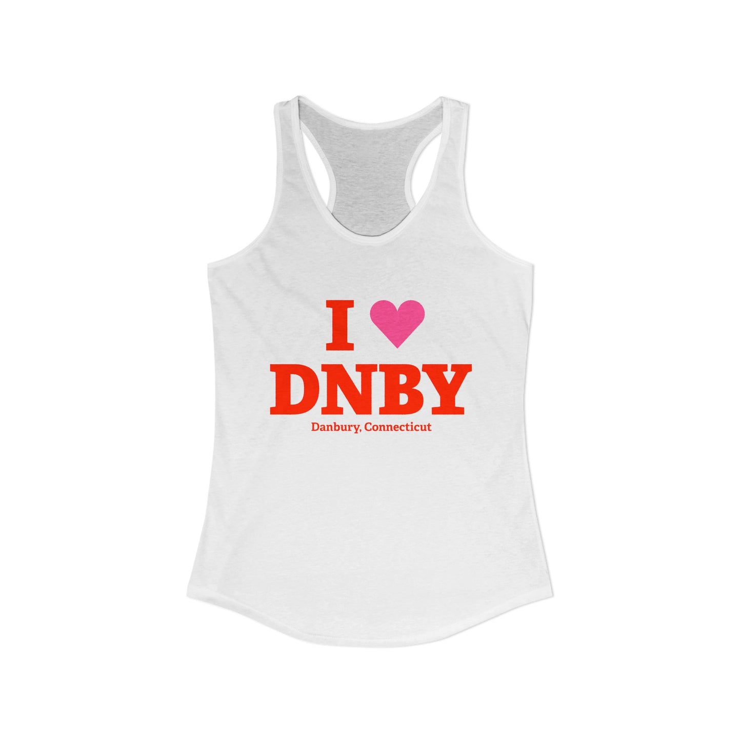 I Heart DNBY Women's Ideal Racerback Tank Top