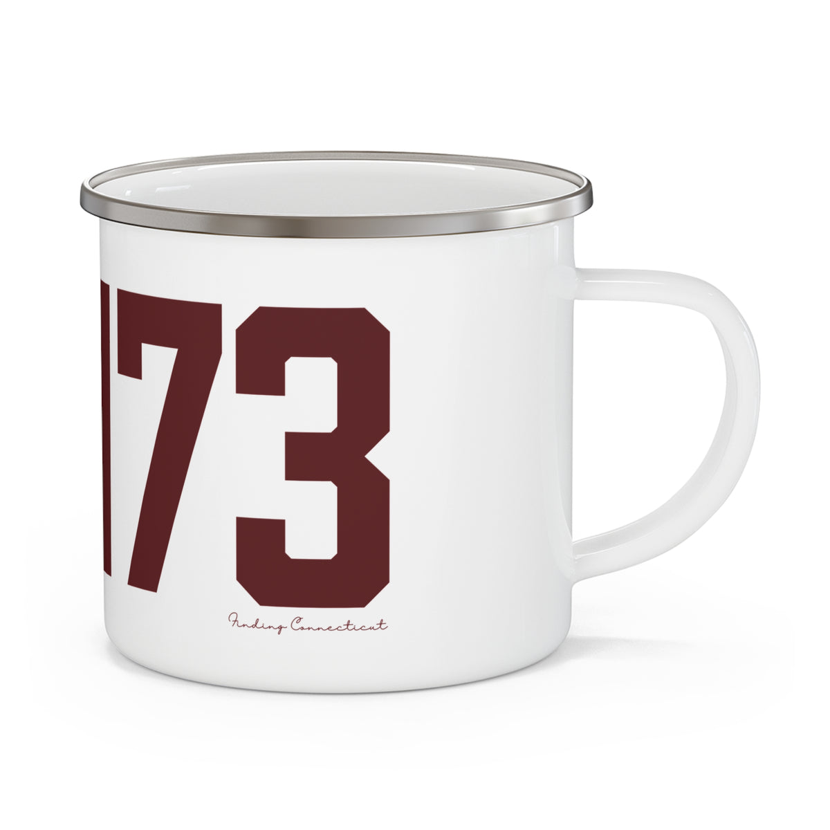 06473 North Haven Connecticut Zip Code Enamel Camping Mug