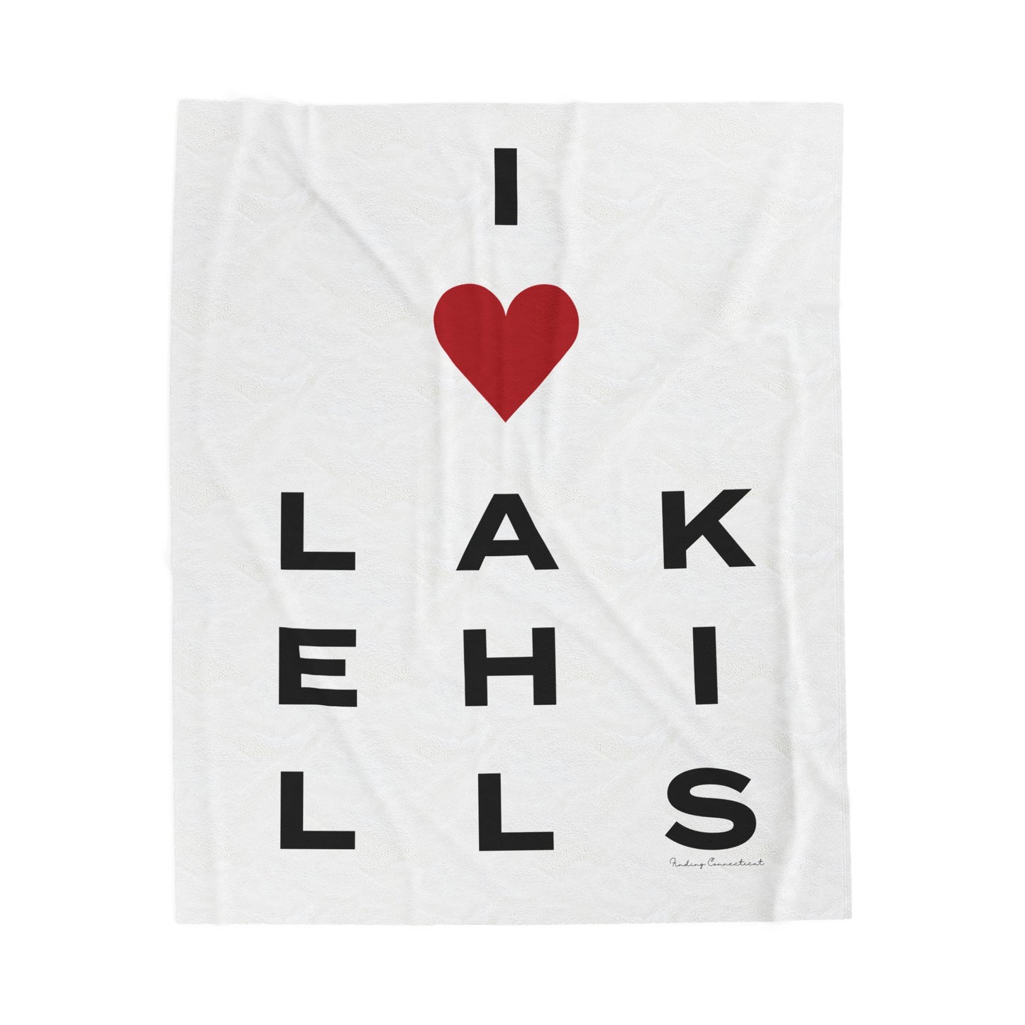 Lake Hills Vision Velveteen Plush Blanket