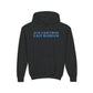 Just a kid from East Haddam Youth Heavy Blend Hooded Sweatshirt