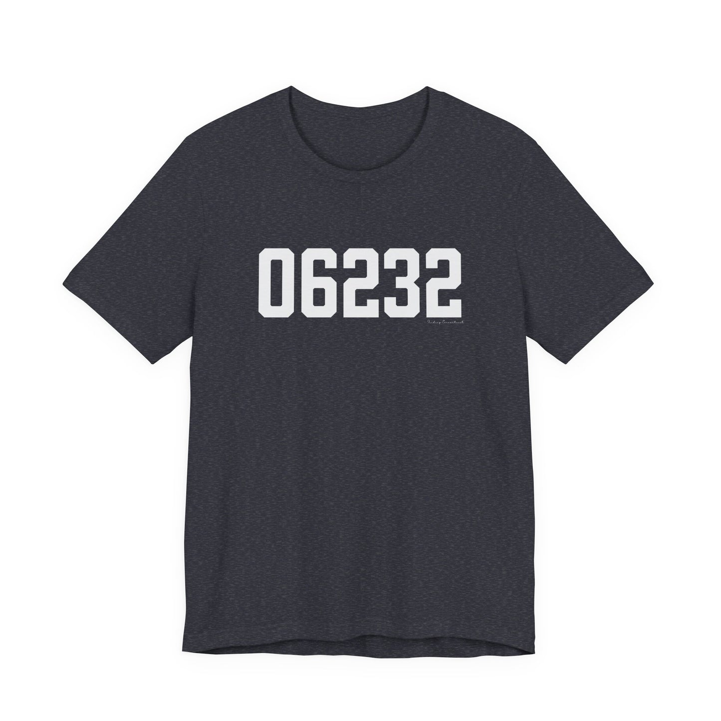 06232 Andover CT Zip Code Unisex Jersey Short Sleeve T-Shirt