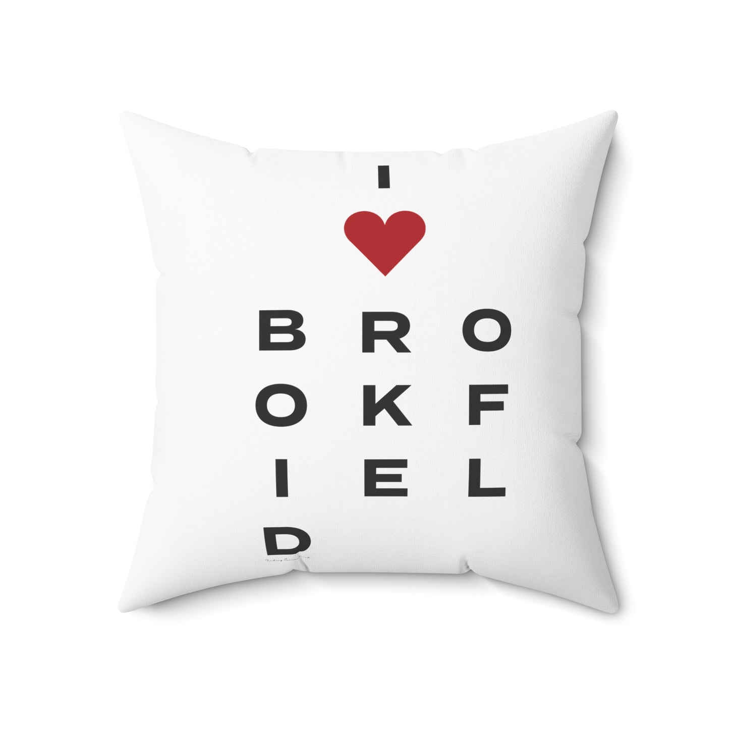 Brookfield Vision Spun Polyester Square Pillow