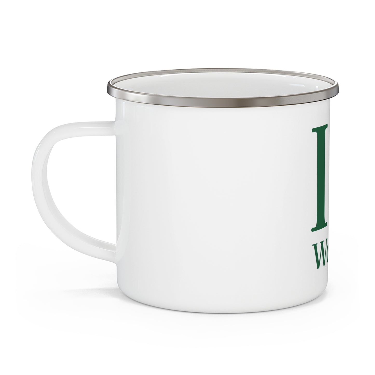 I Clover Wolcott Enamel Camping Mug