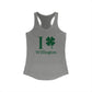 I Clover Willington Women's Ideal Racerback Tank