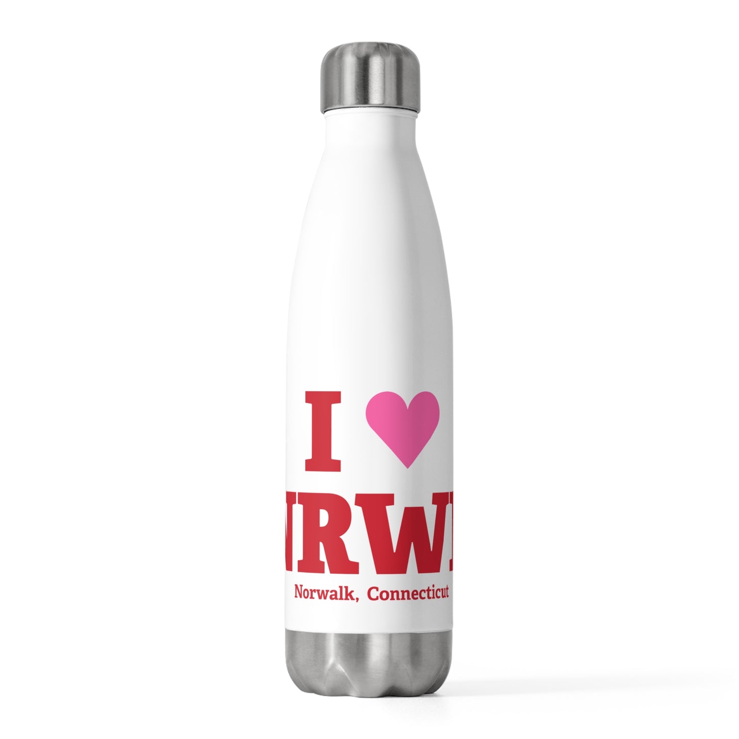 I Heart NRWK 20oz Insulated Bottle
