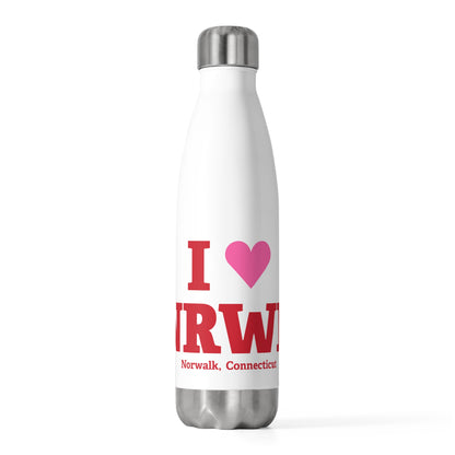 I Heart NRWK 20oz Insulated Bottle
