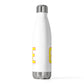 Goose Zip Code Yellow & Pink 20oz Insulated Bottle