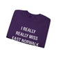 I Really Really Miss East Norwalk Unisex Heavy Blend™ Crewneck Sweatshirt