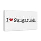 I Heart Saugatuck. Matte Canvas, Stretched, 1.25"