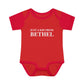 Just a kid from Bethel Infant Baby Rib Bodysuit