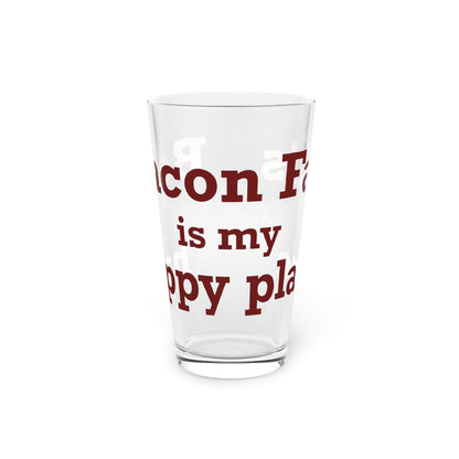 Beacon Falls is My Happy Place Pint Glass, 16oz
