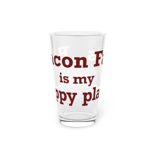 Beacon Falls is My Happy Place Pint Glass, 16oz