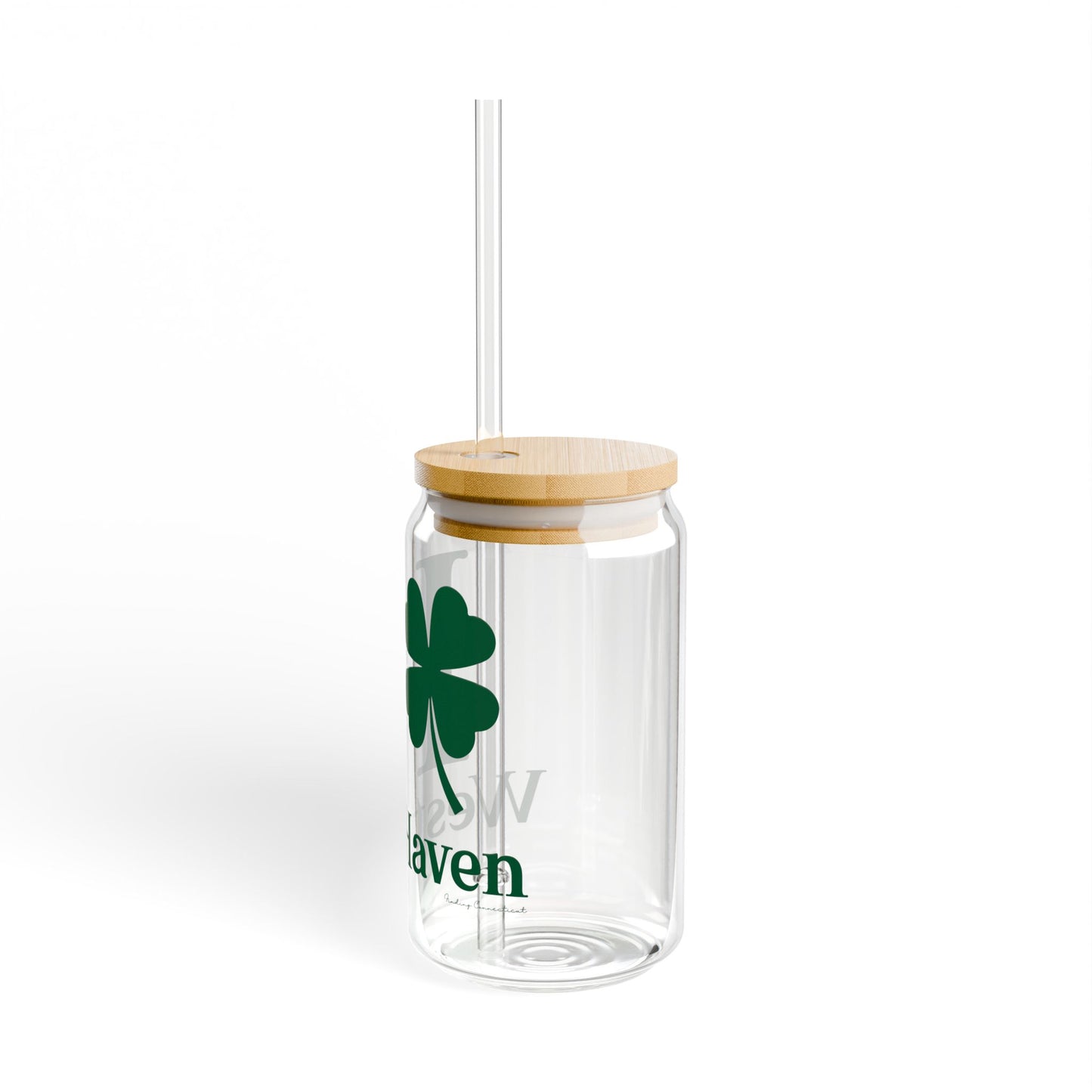 I Clover West Haven Sipper Glass, 16oz