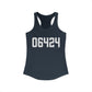 06464 East Hampton CT Zip Code Women's Ideal Racerback Tank Top