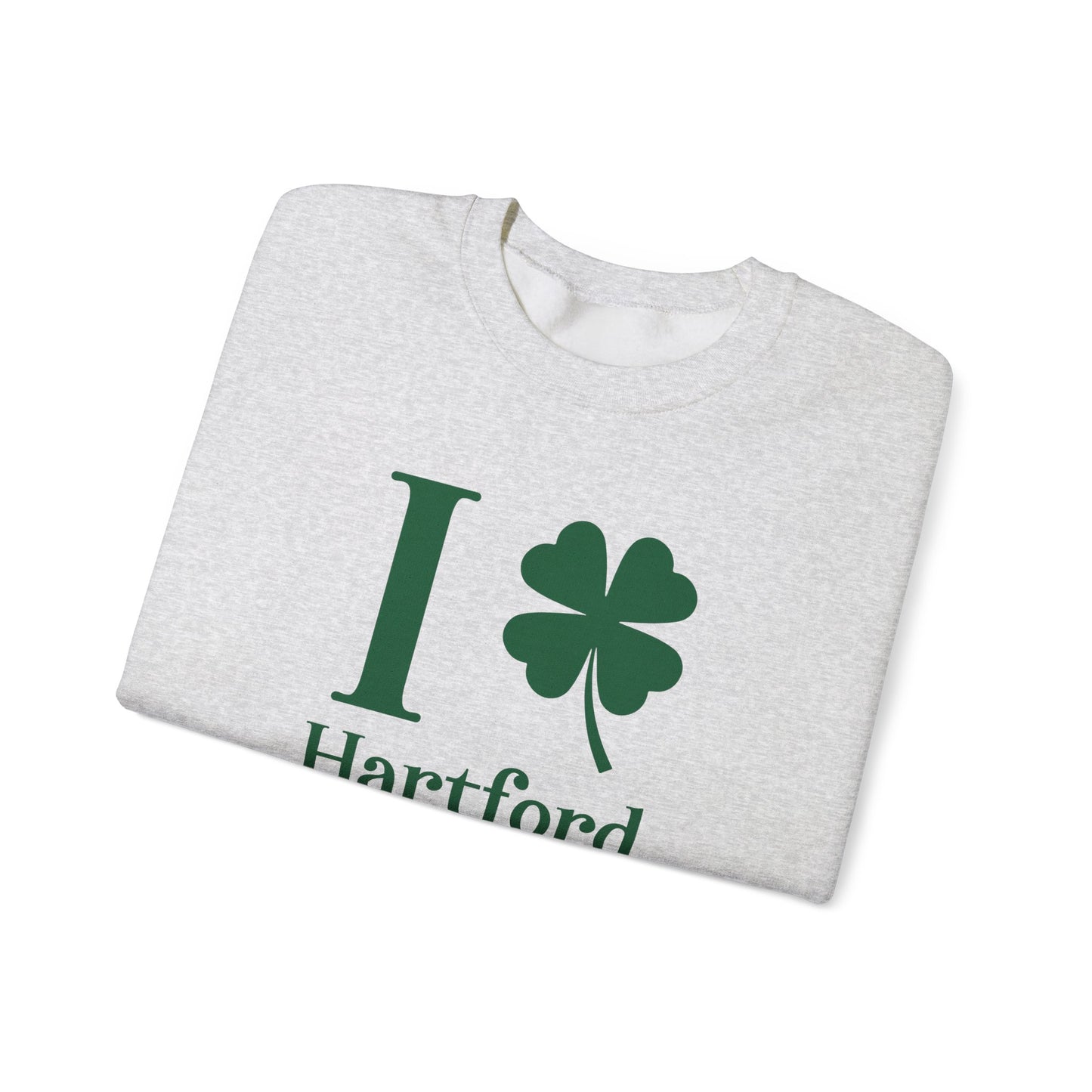 I Clover Hartford Unisex Heavy Blend™ Crewneck Sweatshirt