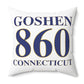 Goshen 860 Connecticut Polyester Square Pillow
