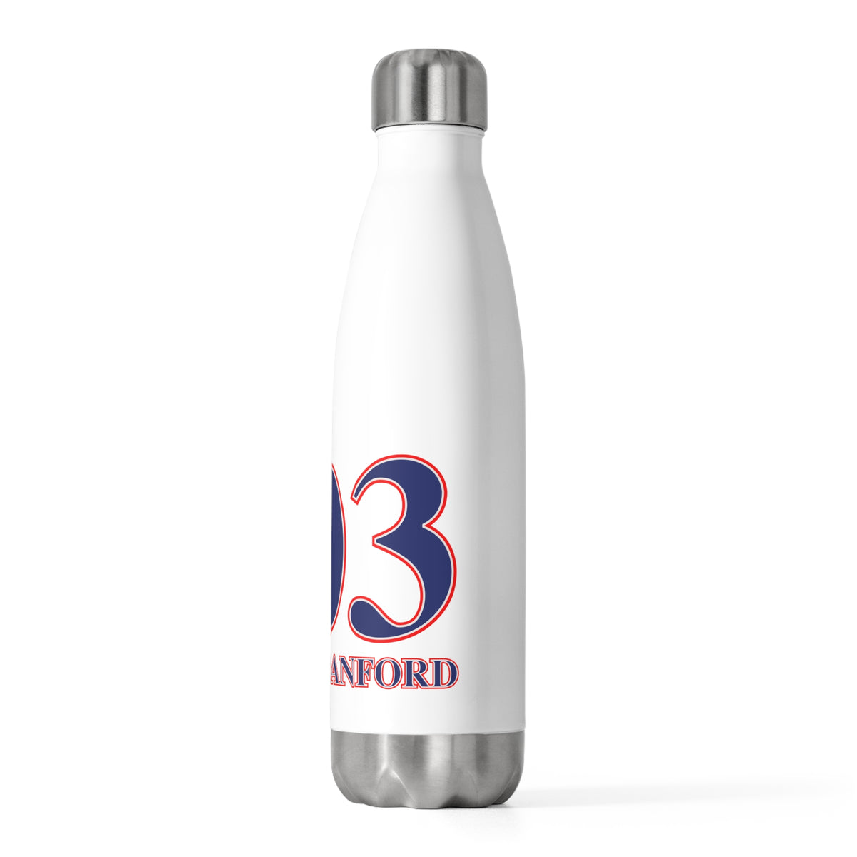 North Branford Red, White & Blue 20 oz Insulated Bottle
