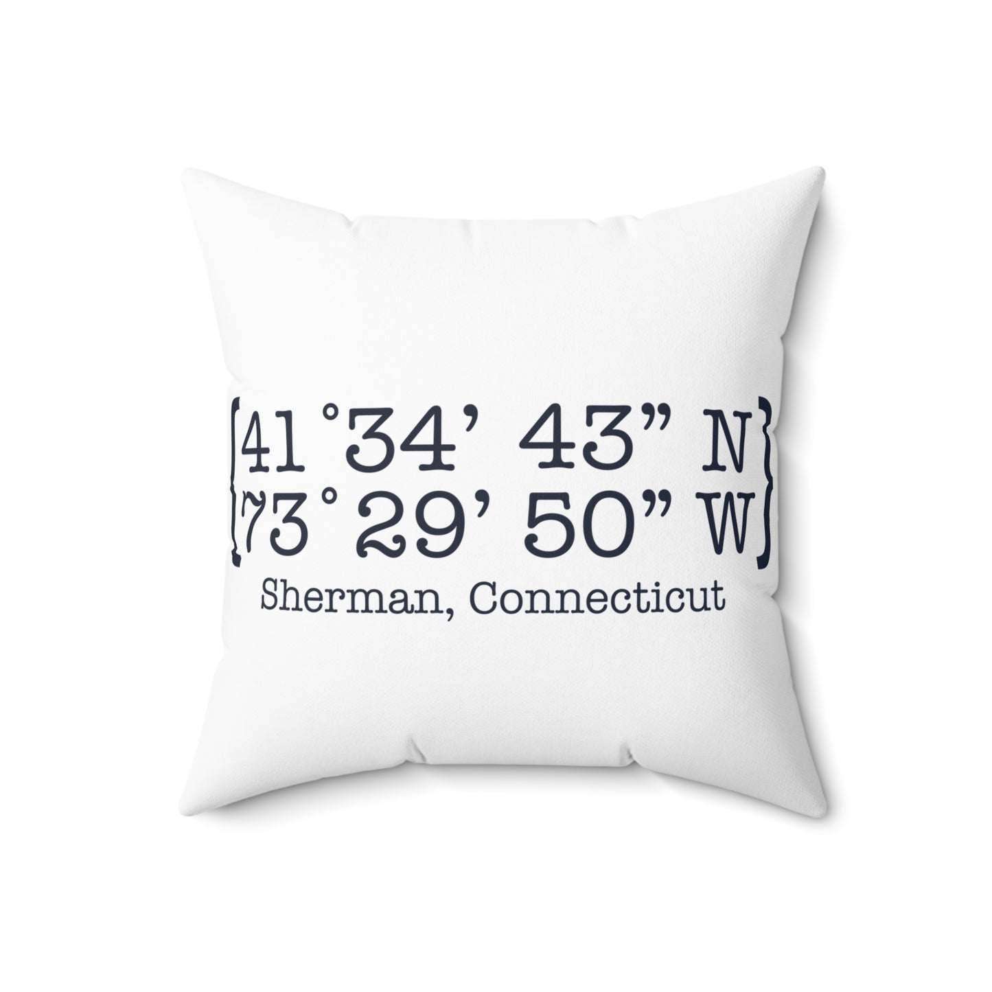 Sherman Coordinates Spun Polyester Square Pillow