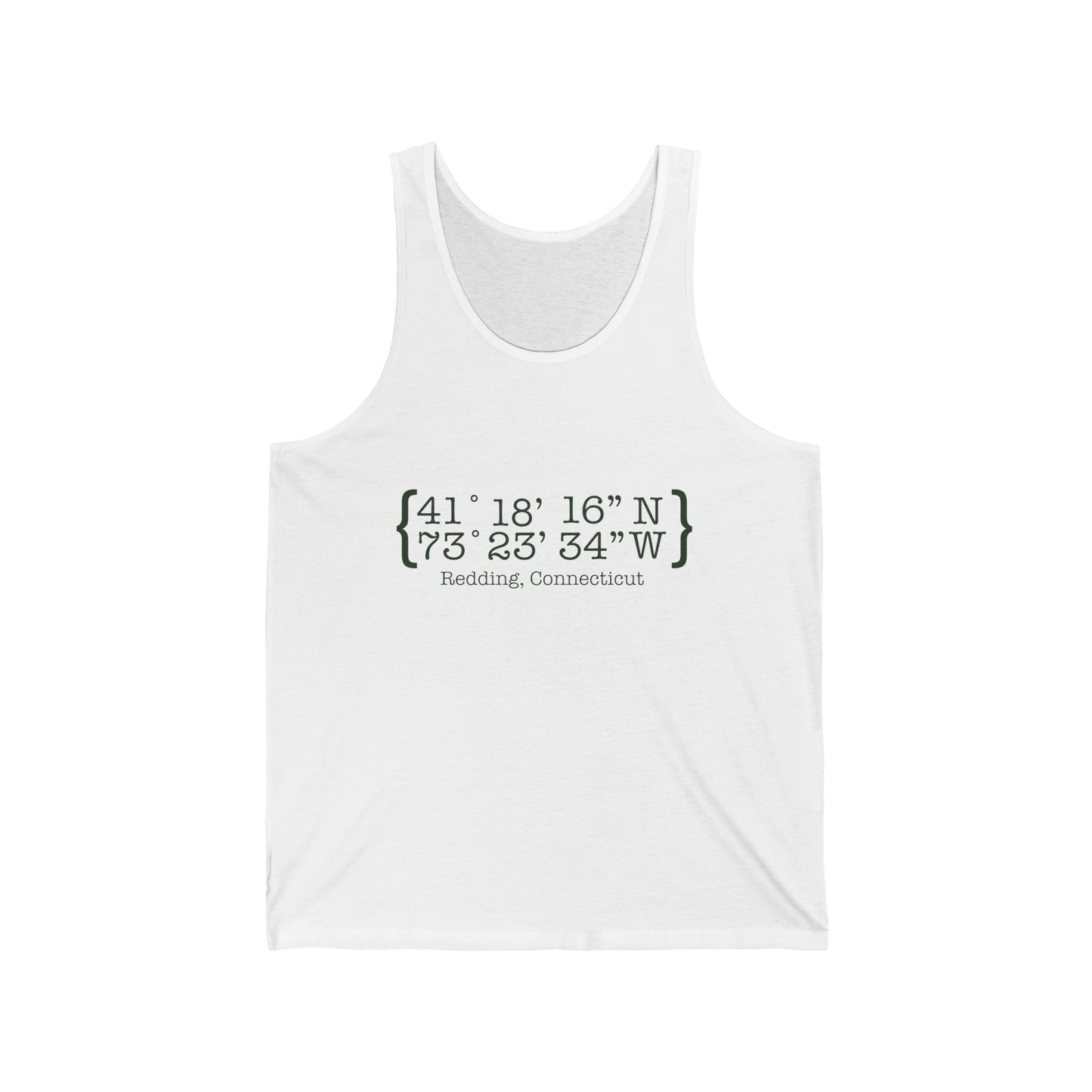 redding connecticut tank top shirt