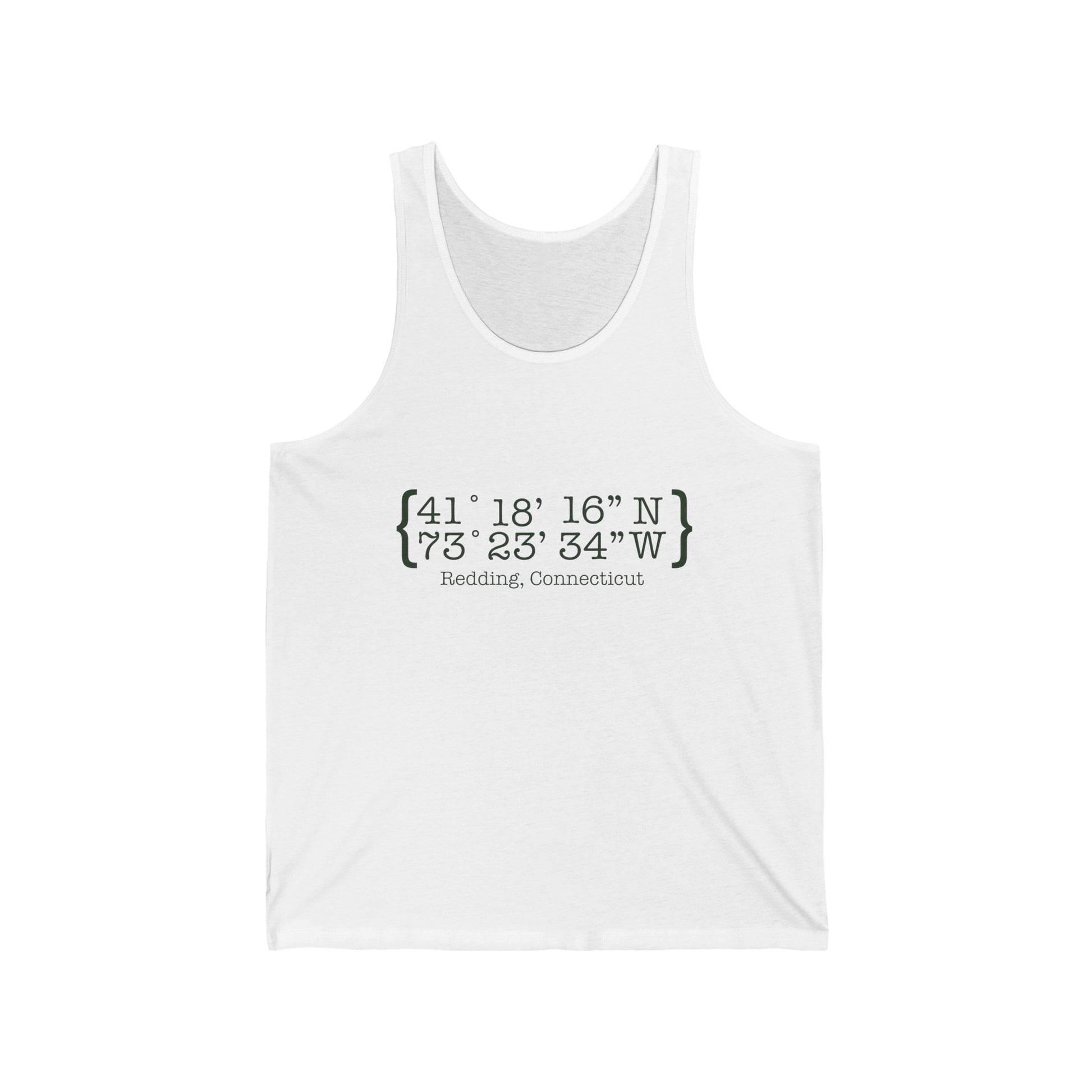 redding connecticut tank top shirt