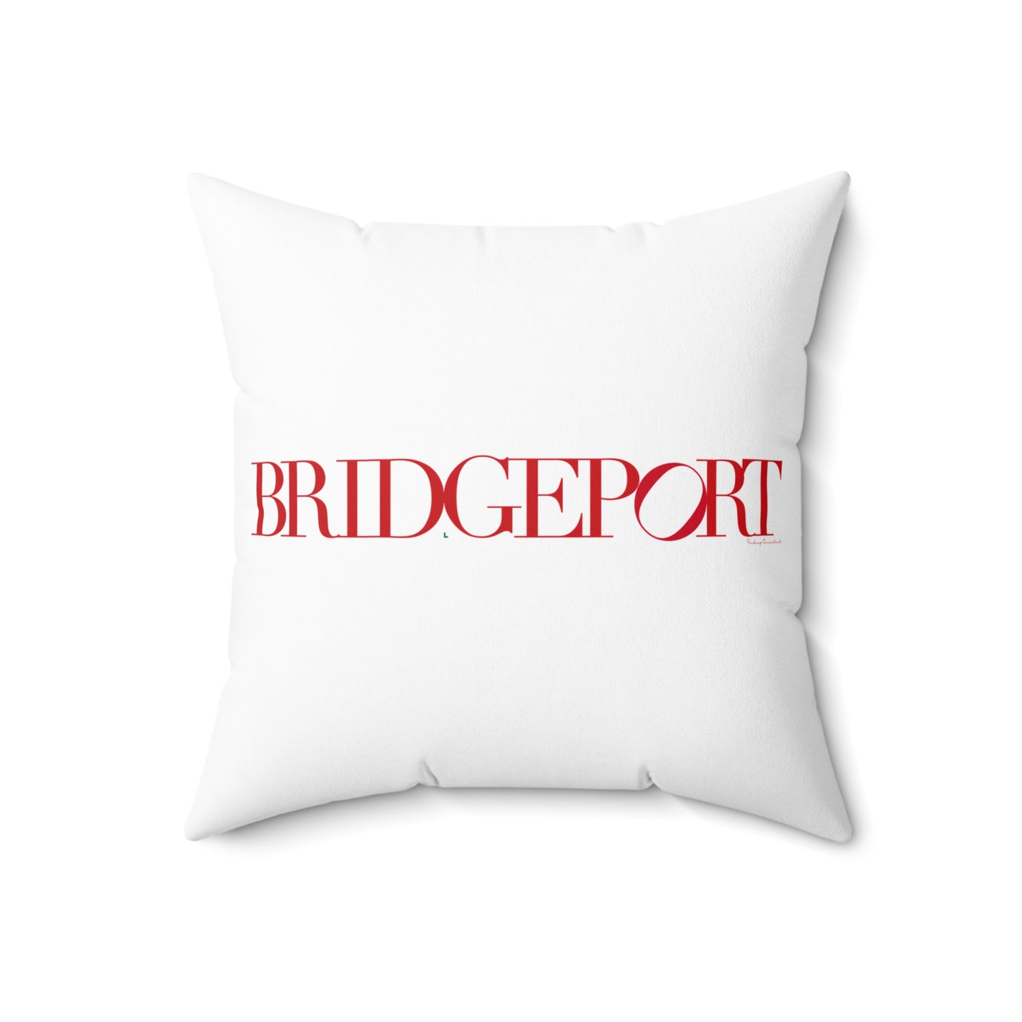 41 Tilt Bridgeport Spun Polyester Square Pillow