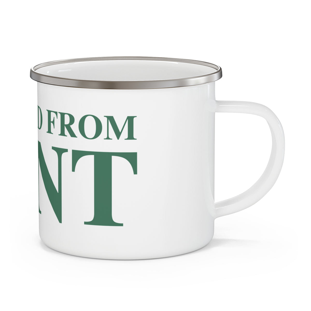 Just a kid from Kent  Enamel Camping Mug