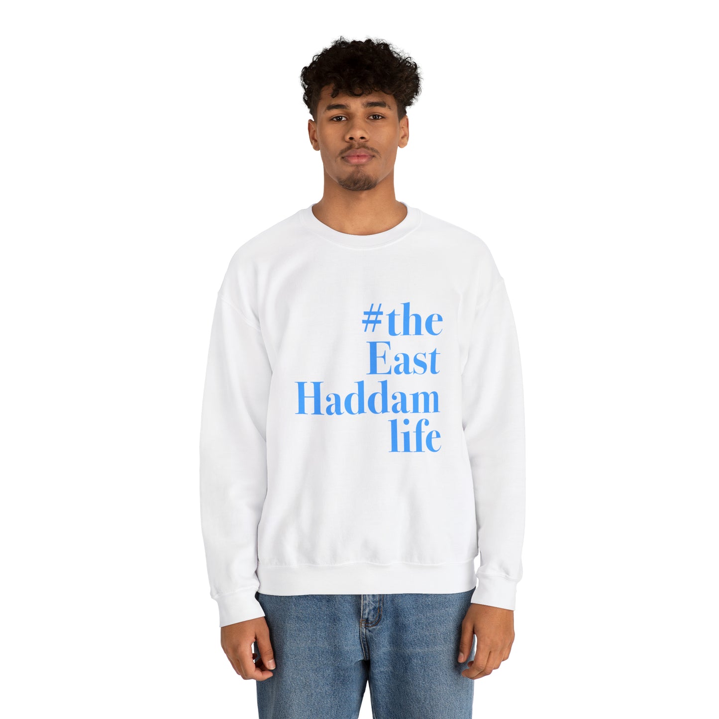 #theeasthaddamlife Unisex Heavy Blend™ Crewneck Sweatshirt