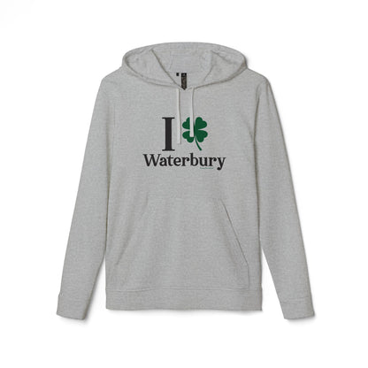 I Clover Waterbury adidas® Unisex Fleece Hoodie