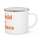 Plainfield is My Happy Place Enamel Camping Mug