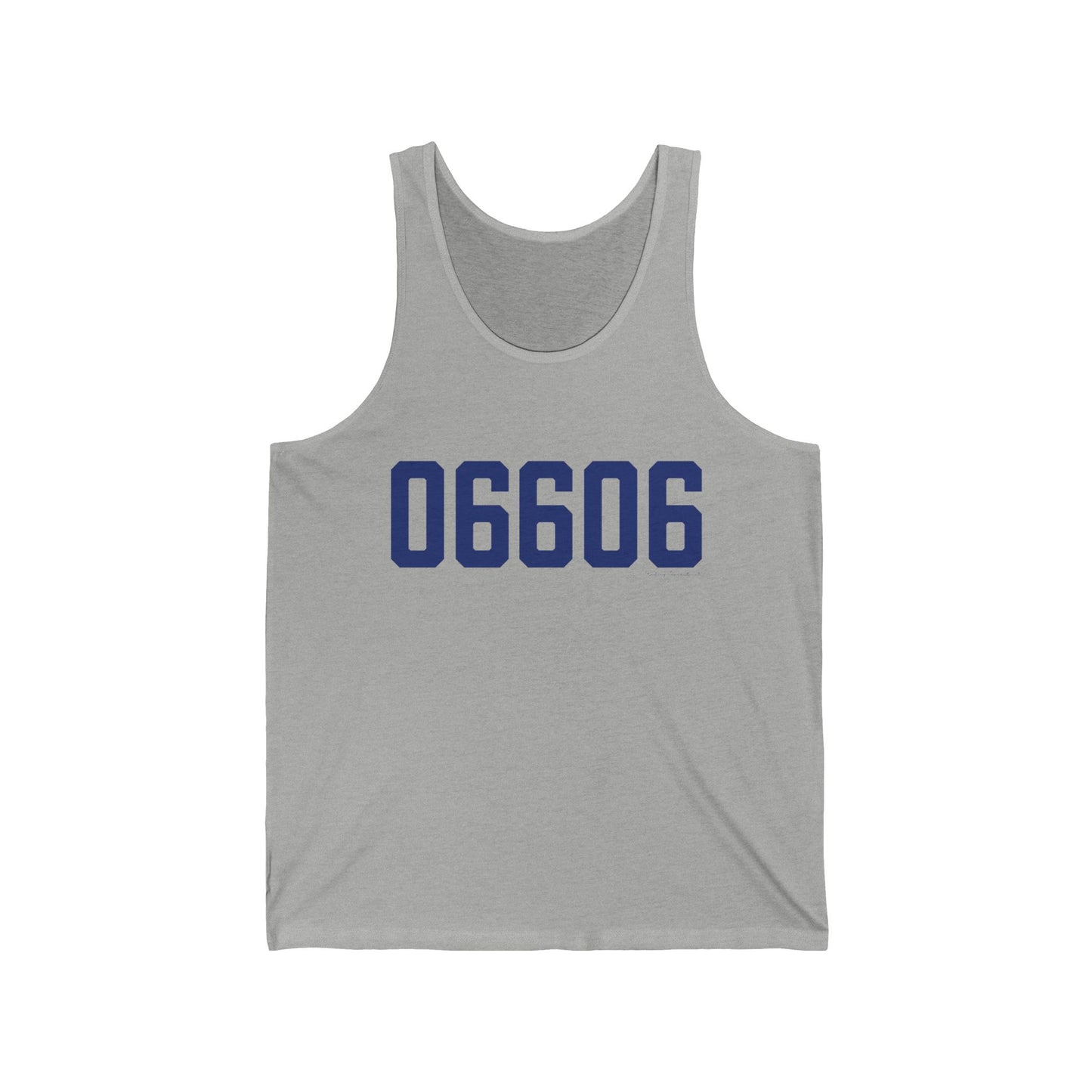06606 Bridgeport Connecticut Zip Code Unisex Jersey Tank Top