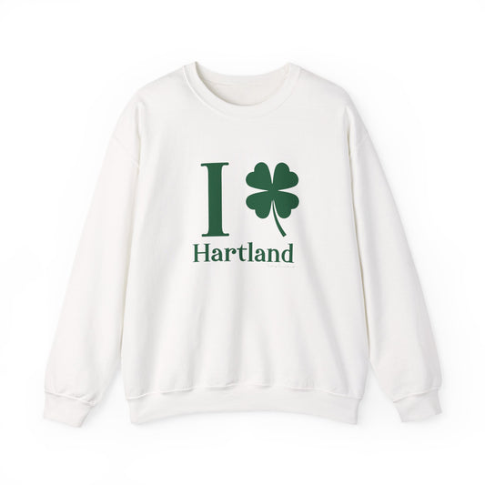 I Clover Hartland Unisex Heavy Blend™ Crewneck Sweatshirt