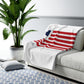 South Windsor Connecticut Flag Sherpa Fleece Blanket