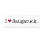 I Heart Saugatuck. Matte Canvas, Stretched, 1.25"