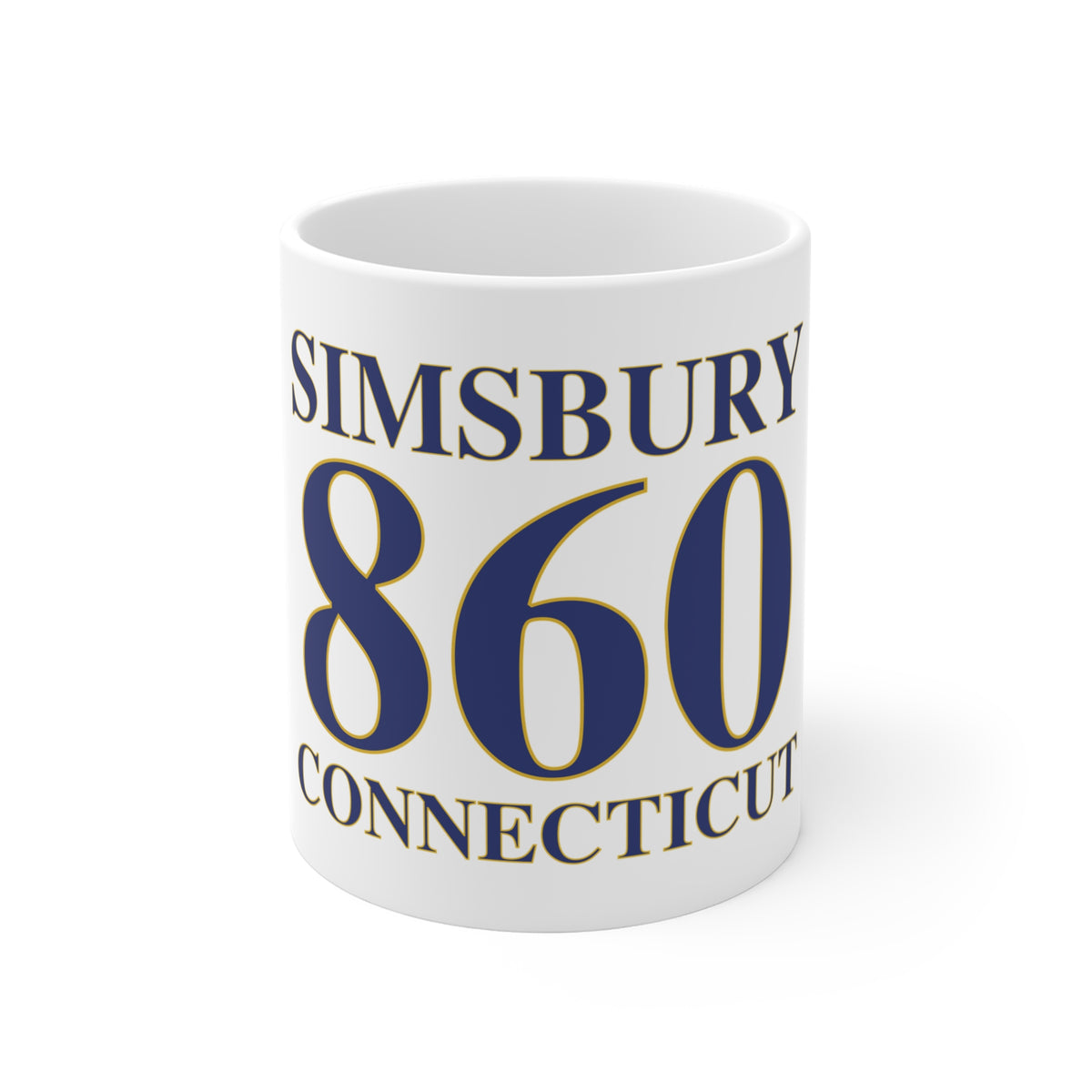 Simsbury 860 Connecticut Mug 11oz