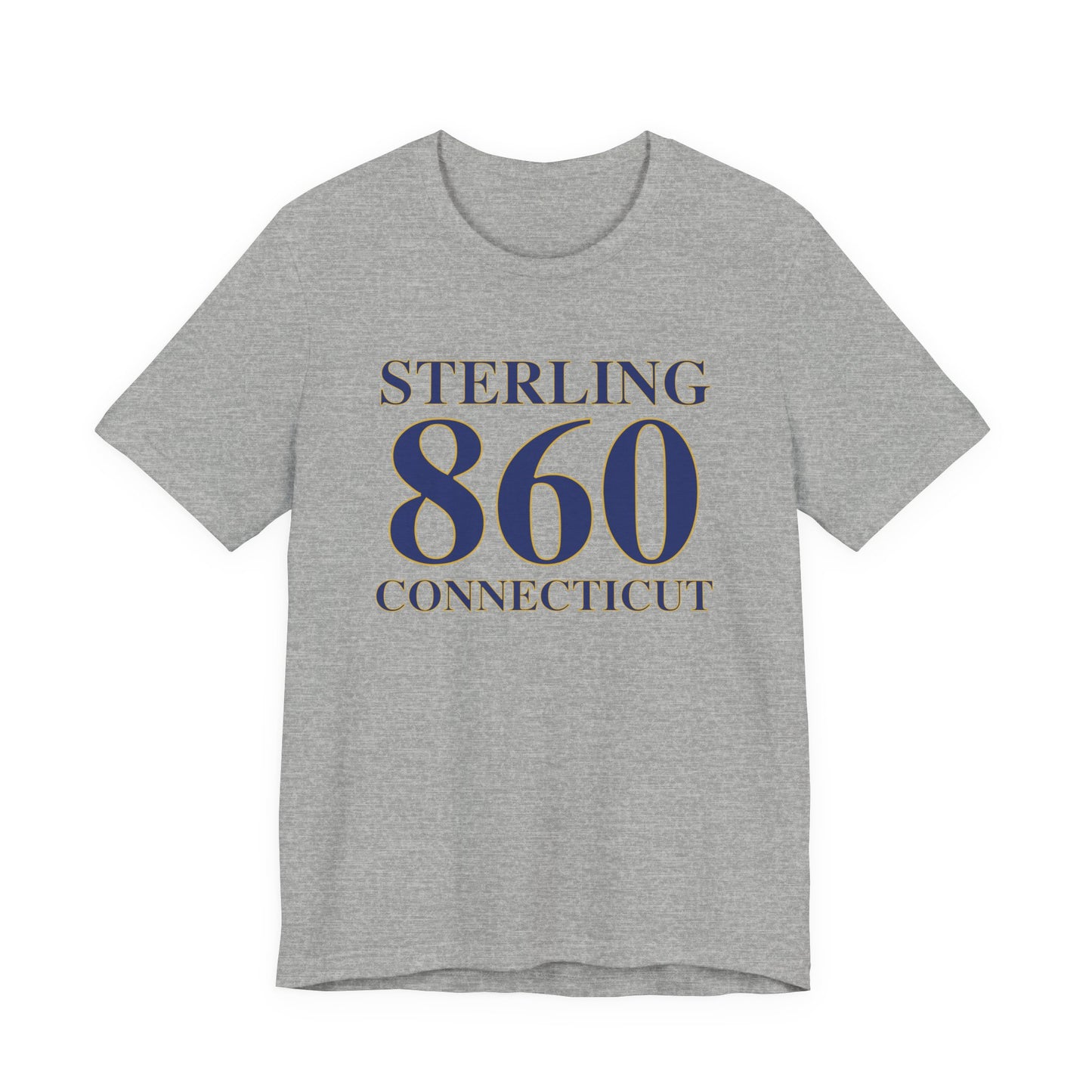 Sterling 860 Connecticut Unisex Jersey Short Sleeve T-Shirt