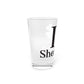I Clover Sherman Pint Glass, 16oz