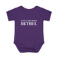 Just a kid from Bethel Infant Baby Rib Bodysuit