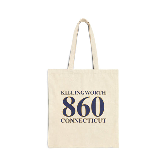 Killingworth 860 Connecticut Cotton Canvas Tote Bag