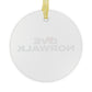 Love Norwalk Glass Ornaments
