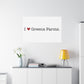 I Heart Greens Farms. Matte Canvas, Stretched, 1.25"