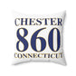 Chester 860 Connecticut Spun Polyester Square Pillow